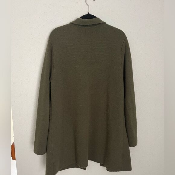 Talbots Notch Collar Sweater Wool Blend Size L - Picture 4 of 10